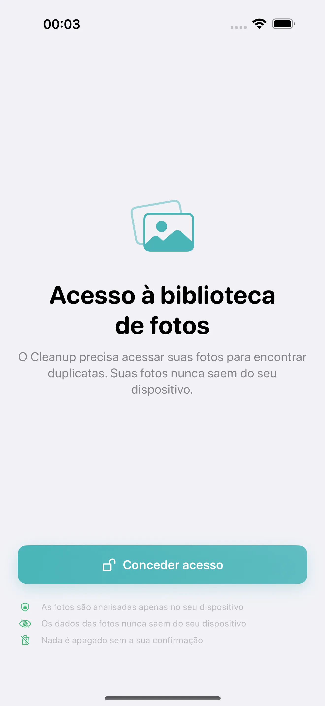 Cleanup scanning your iPhone photo library for duplicates and similar photos